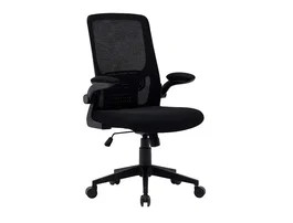Q-connect Silla de Oficina Alba con Respaldo de Malla y Base Metálica