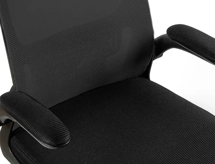 Q-connect Silla de Oficina Alba con Respaldo de Malla y Base Metálica