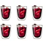 Bodum Juego de 6 Vasos Térmicos Pilatus de Doble Pared - 0,35 l - Transparente
