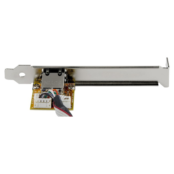 StarTech.com Adaptador Tarjeta de Red NIC Mini PCI Express PCIe 1 Puerto Gigabit Ethernet RJ45 10/100/1000 Mbit/s Interno para Windows, Mac, Linux, Realtek RTL8111E