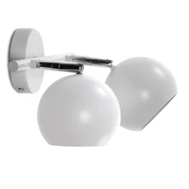 Selena [HO-APL-GU10-007] Aplique de Pared LED Orientable para Interior con 2xGU10, Aluminio, Iluminación de Tiendas y Escaparates