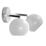 Selena [HO-APL-GU10-007] Aplique de Pared LED Orientable para Interior con 2xGU10, Aluminio, Iluminación de Tiendas y Escaparates
