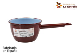 La Estrella Cazo Pico 14 cm 1.1 L Colección Teja (6 Unidades)
