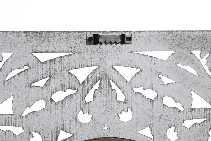 DKD Home Decor Decoración de Pared MDF Árbol Desgastado Blanco 60x60 cm