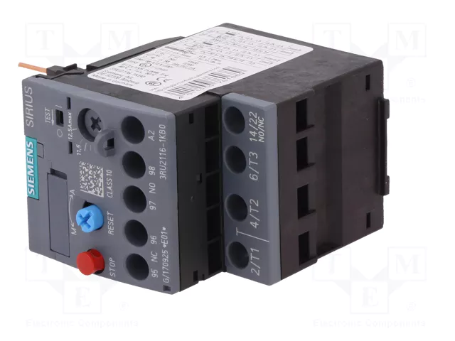 SIEMENS 3RU2116-1KB0 Relé Térmico S00 9-12,5A