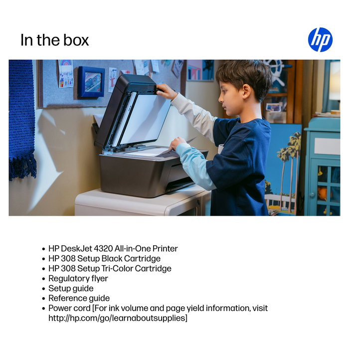 HP DeskJet 4320 All-in-One Inyección de Tinta Gris/Negro HP DeskJet 4320 All-in-One Inyección de Tinta Gris/Negro