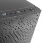Tacens Anima AC6 Caja PC MicroATX Mini Tower Negro con Frontal Mesh, Puertos USB 3.0 y 2.0, sin Fuente de Alimentación