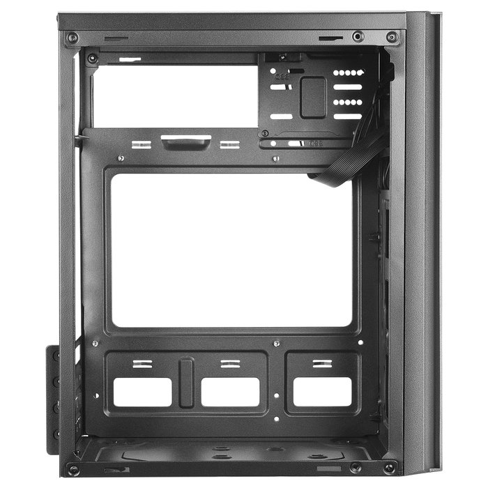 Tacens Anima AC6 Caja PC MicroATX Mini Tower Negro con Frontal Mesh, Puertos USB 3.0 y 2.0, sin Fuente de Alimentación