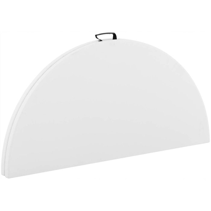 Marbueno Mesa Plegable Resina Blanco D.122x74 cm Catering, Playa y Camping 10530 Marbueno Mesa Plegable Resina Blanco D.122x74 cm Catering, Playa y Camping 10530