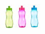 Leknes Cantimplora 550 ml Surtidos Colores 7.5x21x6.5 cm Plástico PET/PP (Set de 24)
