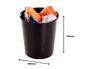 Archivo 2000 Papelera de Plástico Negro 18L