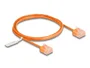 DeLOCK Cable de red RJ45 Cat.6 UTP Ultra Slim 1 m Naranja