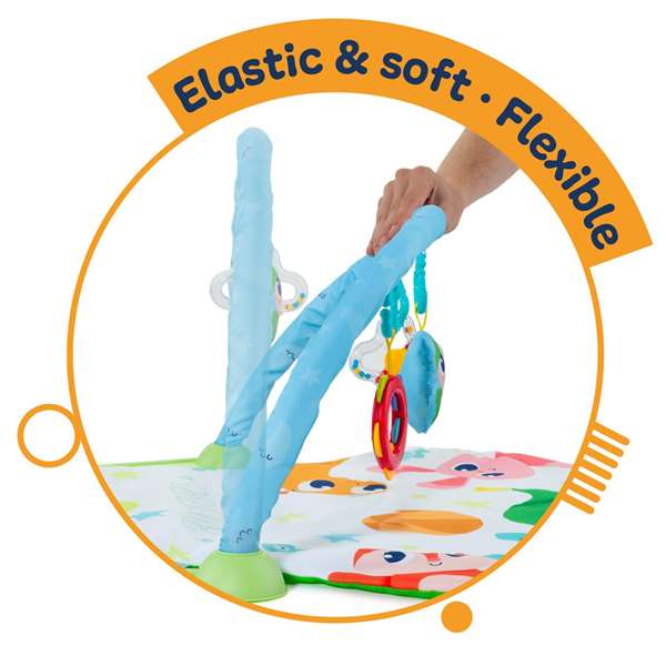 Molto Gimnasio de Actividades Musical con Piano 60x40 cm, Sonidos, Luces y Pilas, Juguete para Bebés desde 2 Años, Idioma Español/Inglés Molto Gimnasio de Actividades Musical con Piano 60x40 cm, Sonidos, Luces y Pilas, Juguete para Bebés desde 2 Años, Idioma Español/Inglés