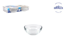 Duralex Set 4 Bols 6 cm Transparentes Rojo Colección Lys (24 Cajas)