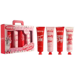 The Luxury Bathing Company Set Candy Canes, Cocoa & Vanilla Swirl