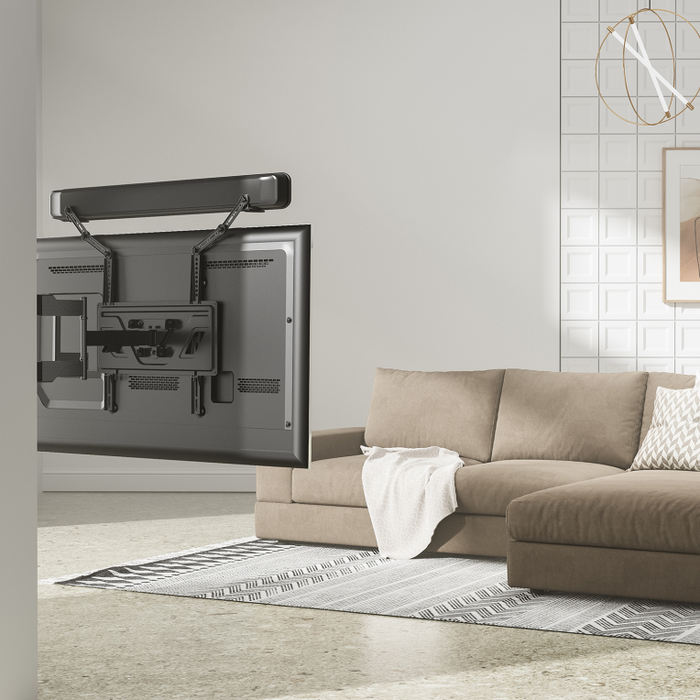 AISENS SPK04U-377 Accesorio para Barra de Sonido Montaje en Pared de Acero Resistente