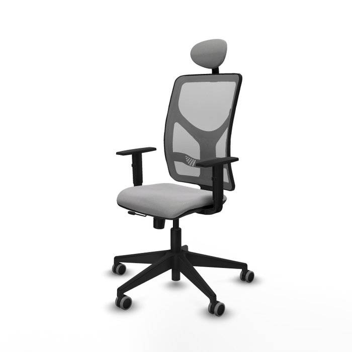 PIQUERAS Y CRESPO Silla de oficina Motilla con mecanismo Sincro/Traslack en Gris PIQUERAS Y CRESPO Silla de oficina Motilla con mecanismo Sincro/Traslack en Gris