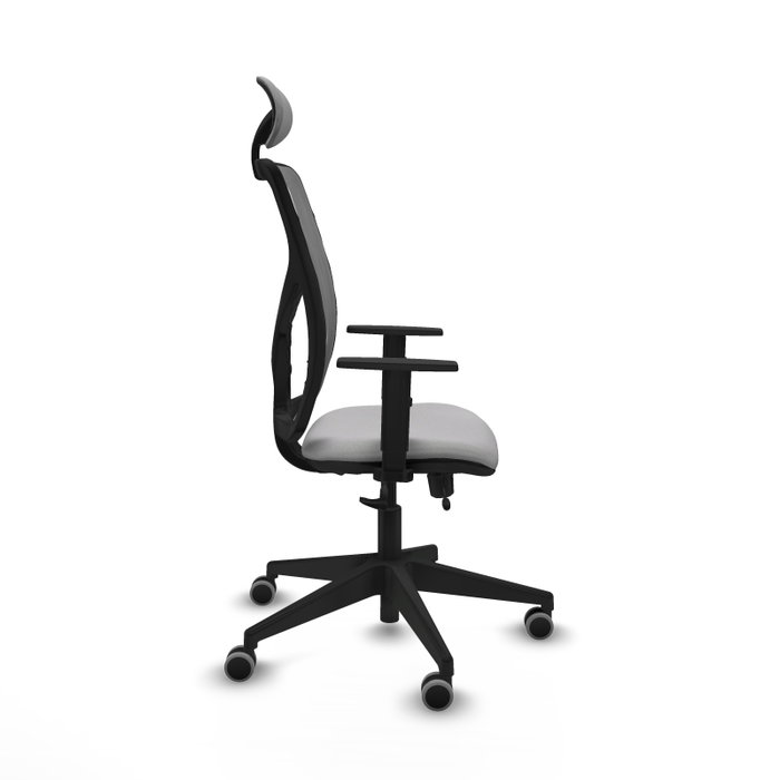 PIQUERAS Y CRESPO Silla de oficina Motilla con mecanismo Sincro/Traslack en Gris PIQUERAS Y CRESPO Silla de oficina Motilla con mecanismo Sincro/Traslack en Gris