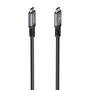 Aisens Cable USB4 Gen 3x2 USB-C a USB-C 240W 40Gbps 2m Negro