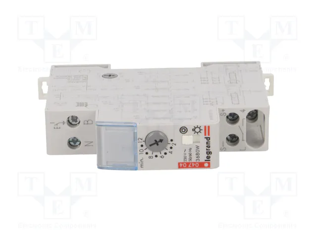 LEGRAND Automata de escalera para raíl DIN 230VAC SPST-NO