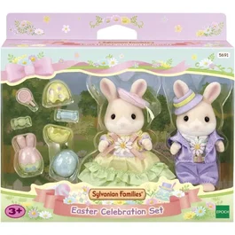 Sylvanian Families Muñecas Lapin Marguerite, con Huevos para Esconder Dulces