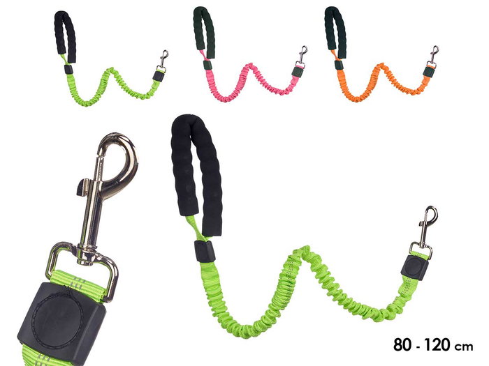 Mascow Correa Mascota Extensible 1.2 M Reflectante Tela Naranja Rosa Verde 6x120x3 cm (Set de 12) Mascow Correa Mascota Extensible 1.2 M Reflectante Tela Naranja Rosa Verde 6x120x3 cm (Set de 12)