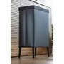 Curver Papelera de pie VERTO Gris perla 54 L