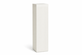 DKD Home Decor Pedestal de Resina Blanco 30x30x110 cm