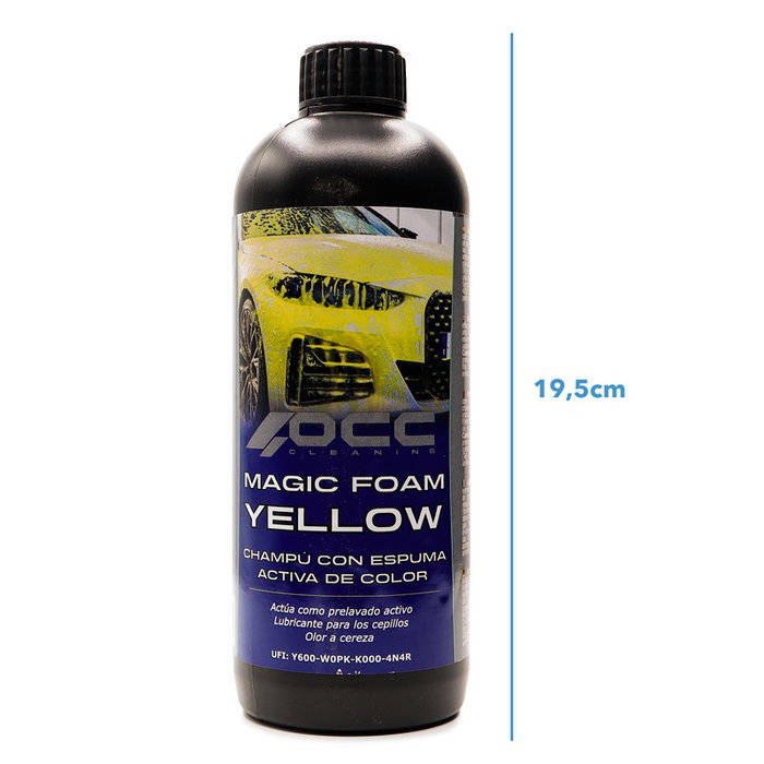 Occ Motorsport Magic Foam Champú Espumante Color Amarillo 500 ml