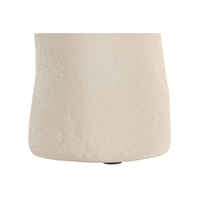 DKD Home Decor Jarrón de Papel Maché y Mango con Asas, Crudo