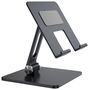 Aisens Soporte de Sobremesa XXL Ajustable con 2 Pivotes, Gris