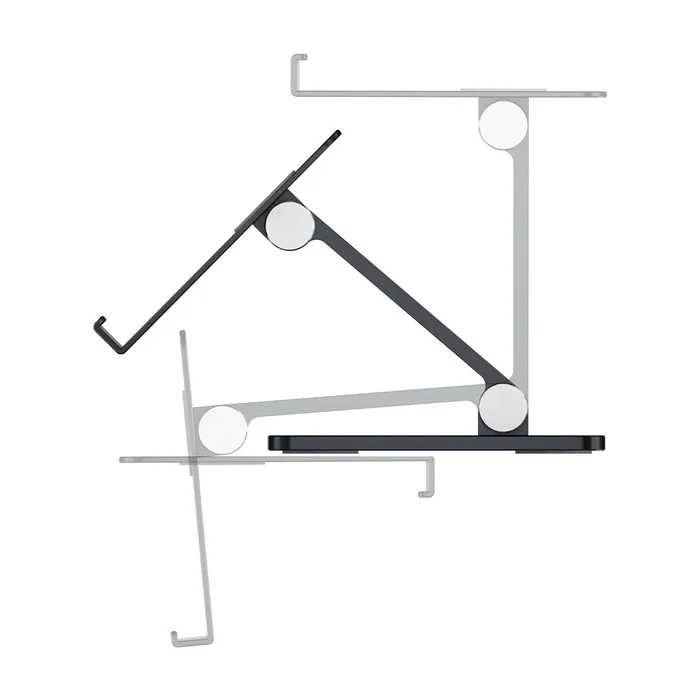 Aisens Soporte de Sobremesa XXL Ajustable con 2 Pivotes para Móvil y Tablet, Gris Aisens Soporte de Sobremesa XXL Ajustable con 2 Pivotes para Móvil y Tablet, Gris