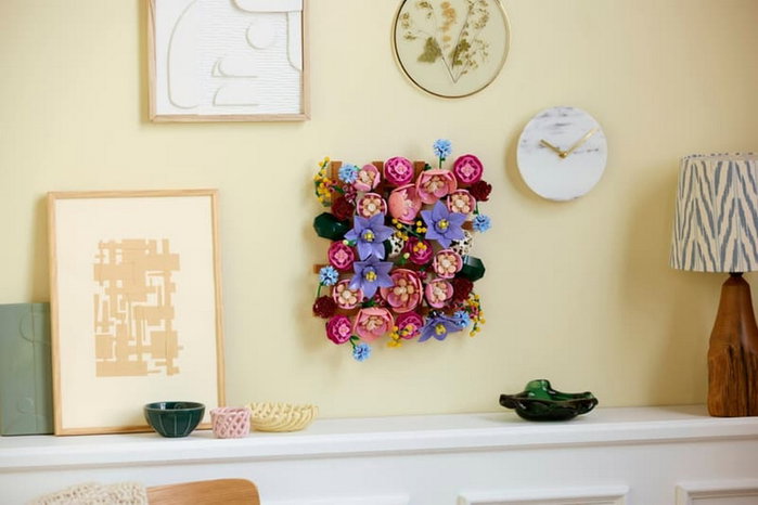 LEGO Botanicals - Blumen an der Wand