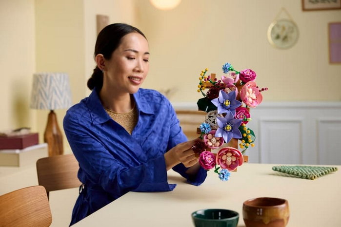LEGO Botanicals - Blumen an der Wand