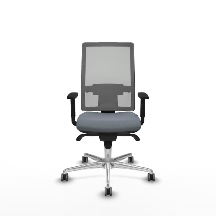 PIQUERAS Y CRESPO Silla de oficina Horna con mecanismo Sincro Gris PIQUERAS Y CRESPO Silla de oficina Horna con mecanismo Sincro Gris