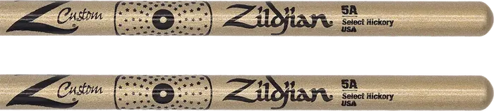Zildjian Baquetas Z Custom Le - 5A Nylon Gold Chroma Edición Limitada