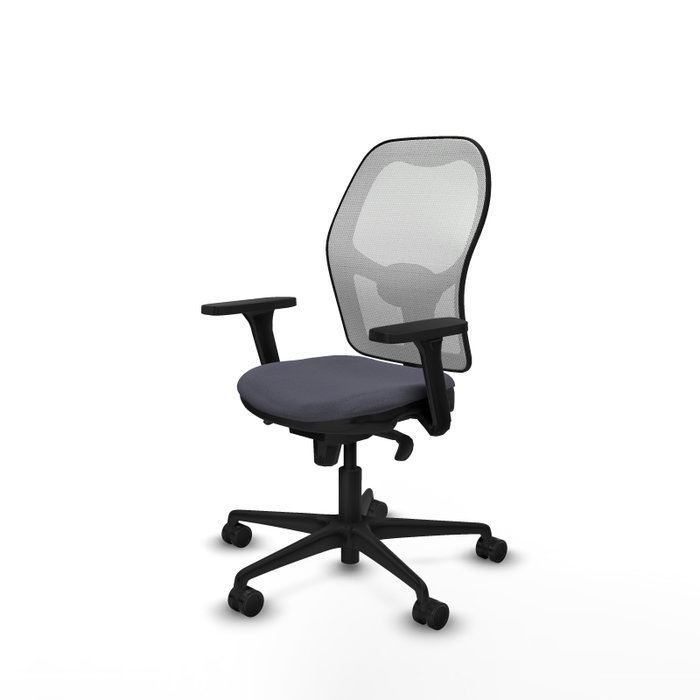 PIQUERAS Y CRESPO Silla de oficina Jorquera Gris y Blanca