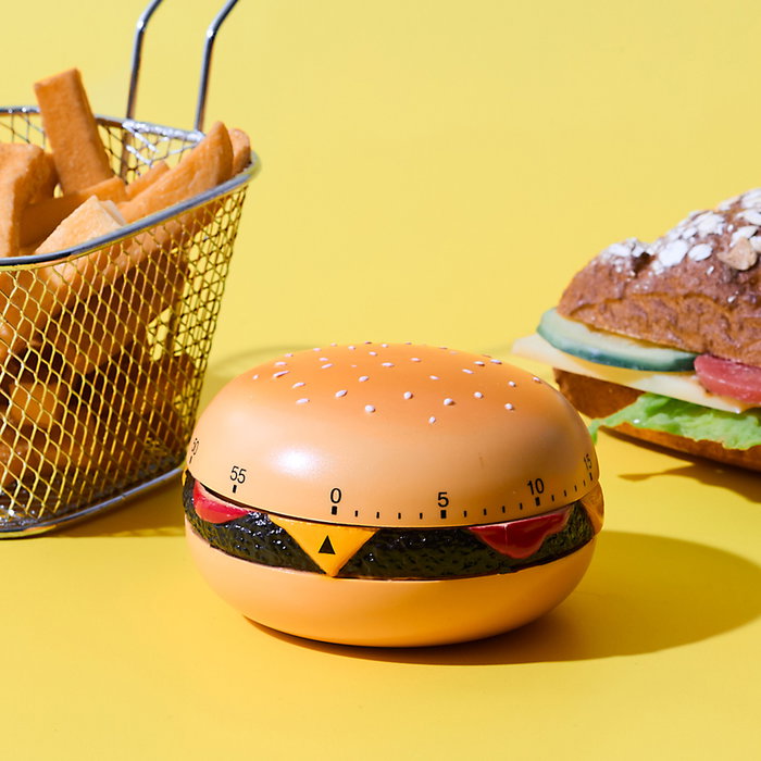 Cook Concept Temporizador Cocina Ludique Cocinero, Hamburguesa o Ketchup