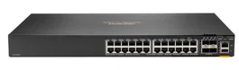 Hewlett Packard Enterprise Switch Aruba CX 6200F 24G Class-4 PoE 4SFP+ 370W Gestionado L3 Gigabit Ethernet PoE 1U