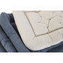 DKD Home Decor Set de 3 Camas para Mascotas en Poliéster, Surtido de 2 Modelos, Gris y Beige