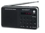 Sunstech RPD32SL Radio Portátil Digital Plata y Negro