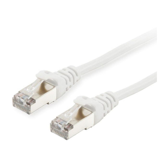 EQUIP Patchkabel Cat6 S/FTP 2xRJ45 10.00 m Weiss LSZH Polybeutel - Cable de Red Cat 6 Blindado
