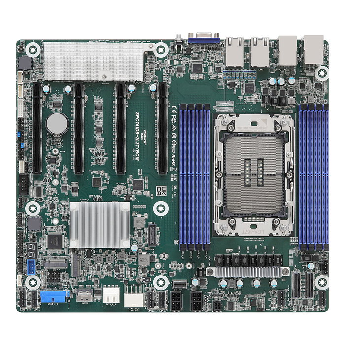 ASRock SPC741D8-2L2T/BCM con Socket LGA 4677 y DDR5 ASRock SPC741D8-2L2T/BCM con Socket LGA 4677 y DDR5