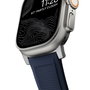 Nomad Rugged Strap Atlantic Blue Connector Silver 42/44/45/49mm