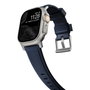 Nomad Rugged Strap Atlantic Blue Connector Silver 42/44/45/49mm