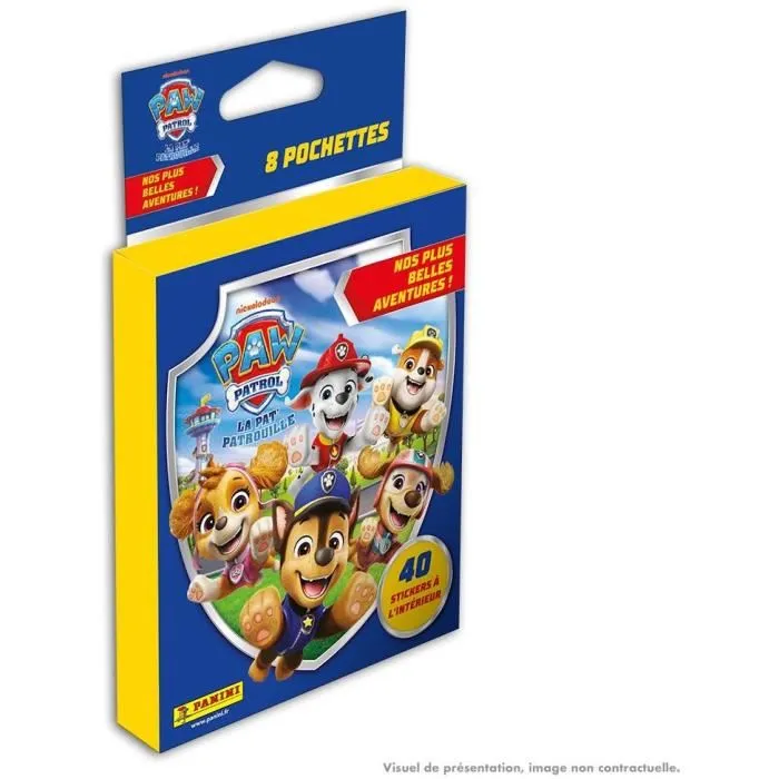Panini Blister PAW PATROL 11 NUESTRAS AVENTURAS MÁS BELLAS PAN8051708026047 - 40 pegatinas Panini Blister PAW PATROL 11 NUESTRAS AVENTURAS MÁS BELLAS PAN8051708026047 - 40 pegatinas