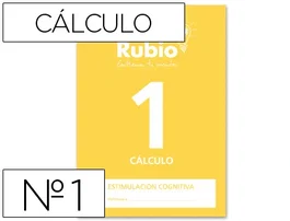 Rubio Cuaderno Entrena Tu Mente Estimulación Cognitiva Cálculo Nivel 1 Para Personas Con Deterioro Cognitivo