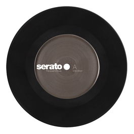 SERATO Discos de Vinilo Standard Colors 7" Black (Pareja)