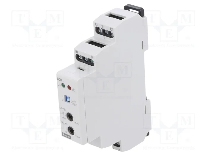 ELKO EP Interruptor de crepúsculo para raíl DIN 230VAC SPDT 16A ELKO EP Interruptor de crepúsculo para raíl DIN 230VAC SPDT 16A