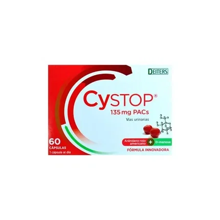 DEITERS CYSTOP con arándano rojo y D-manosa 60 cápsulas